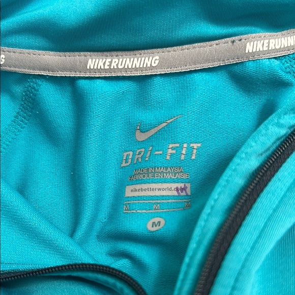 Nike Blue Relaxed Fit Polo Sweatshirt - Picture 7 of 7